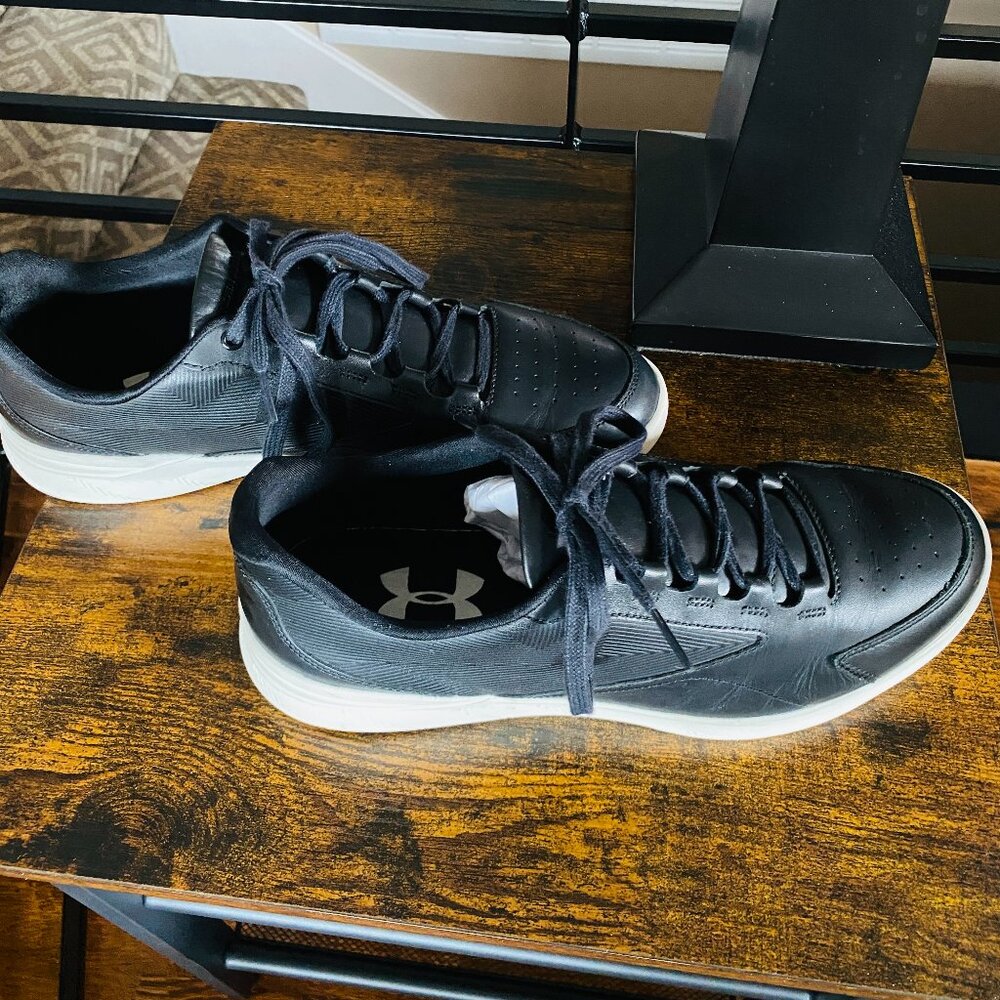 UnderArmour Women's Street Encounter Shoe, Black W/White Soles, W/11